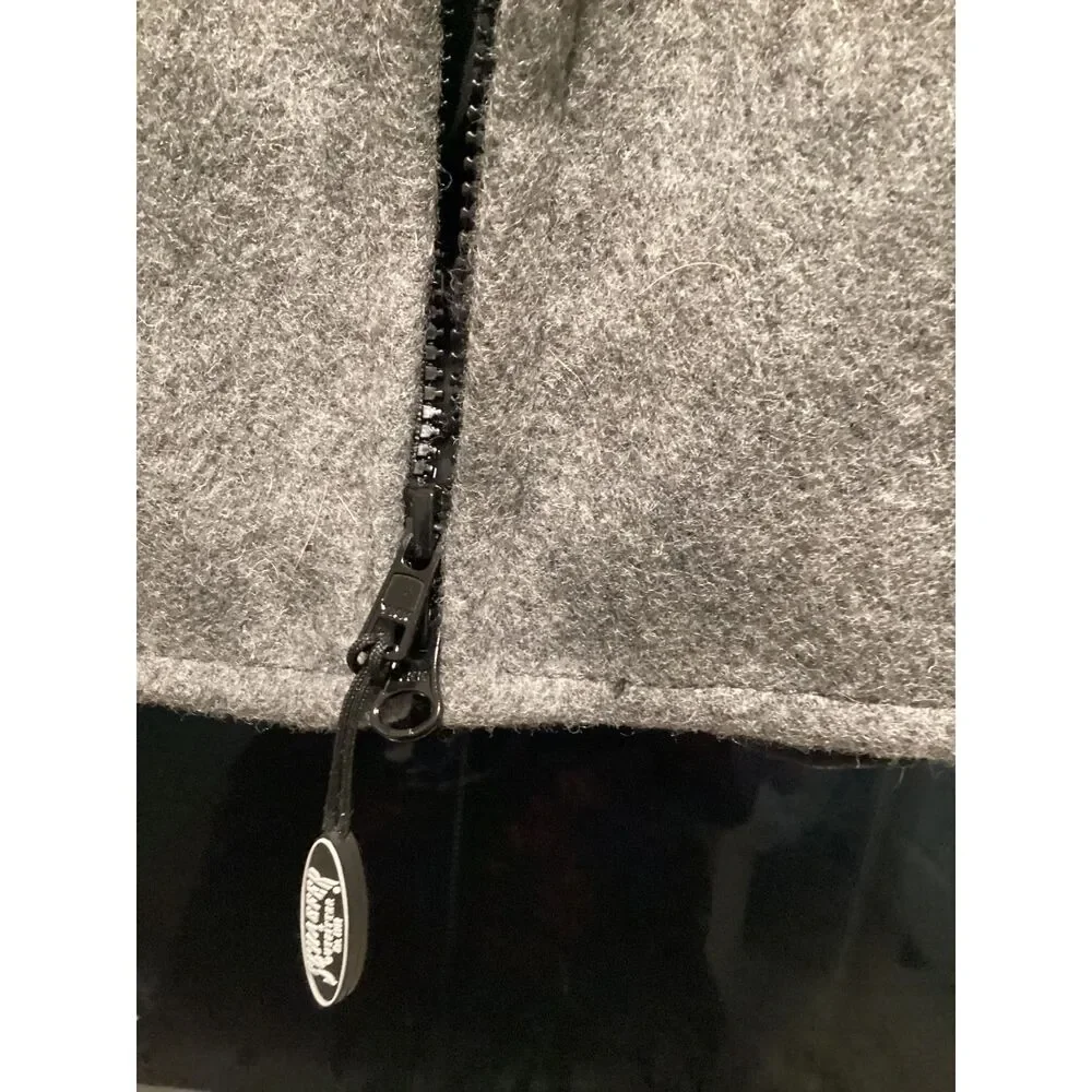 NWT Schaefer American Made 100% Wool Riding Vest Grey Medium  Western/Ranch Wear - Picture 8 of 10